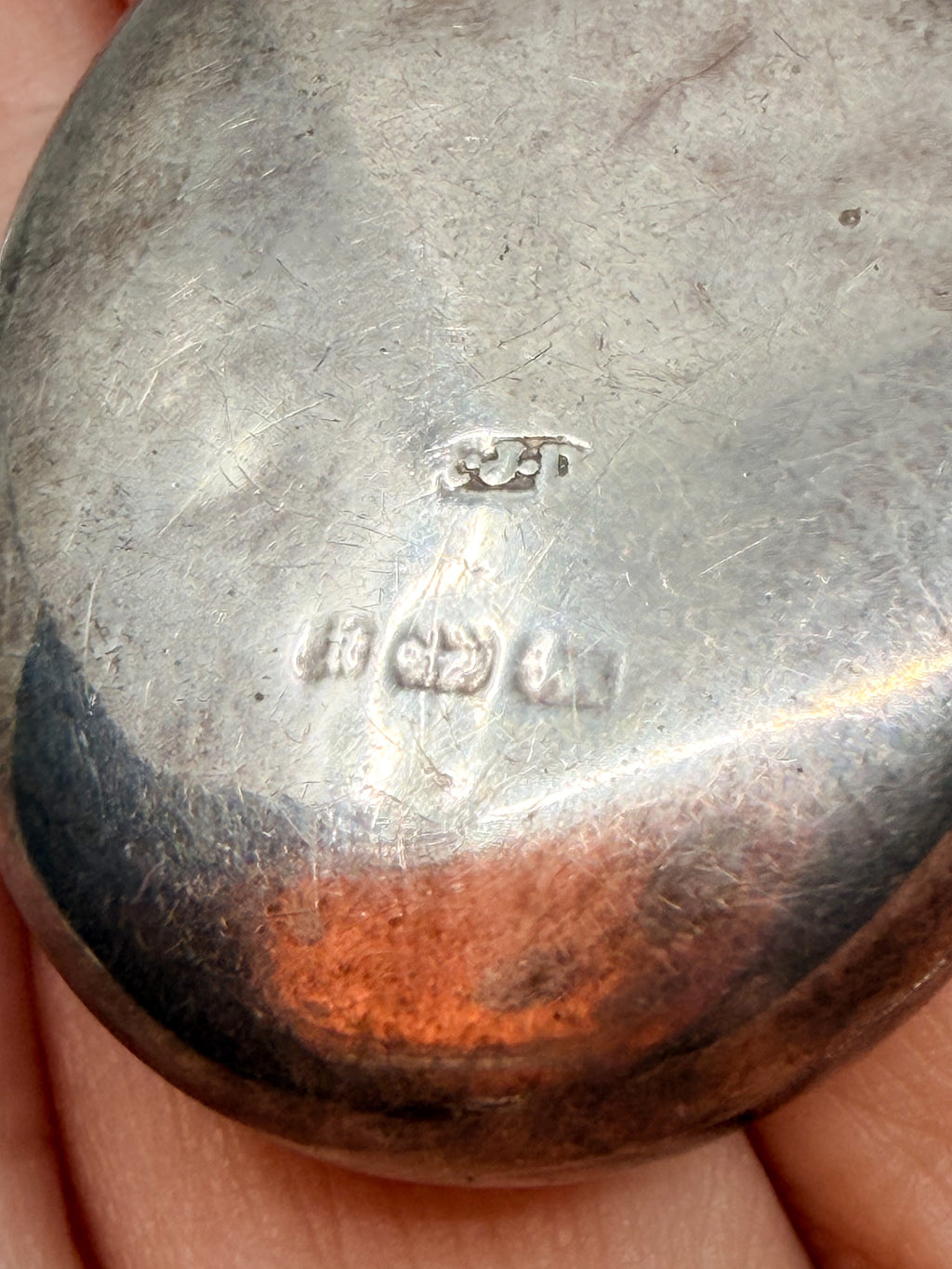 Victorian sterling silver aesthetic movement locket