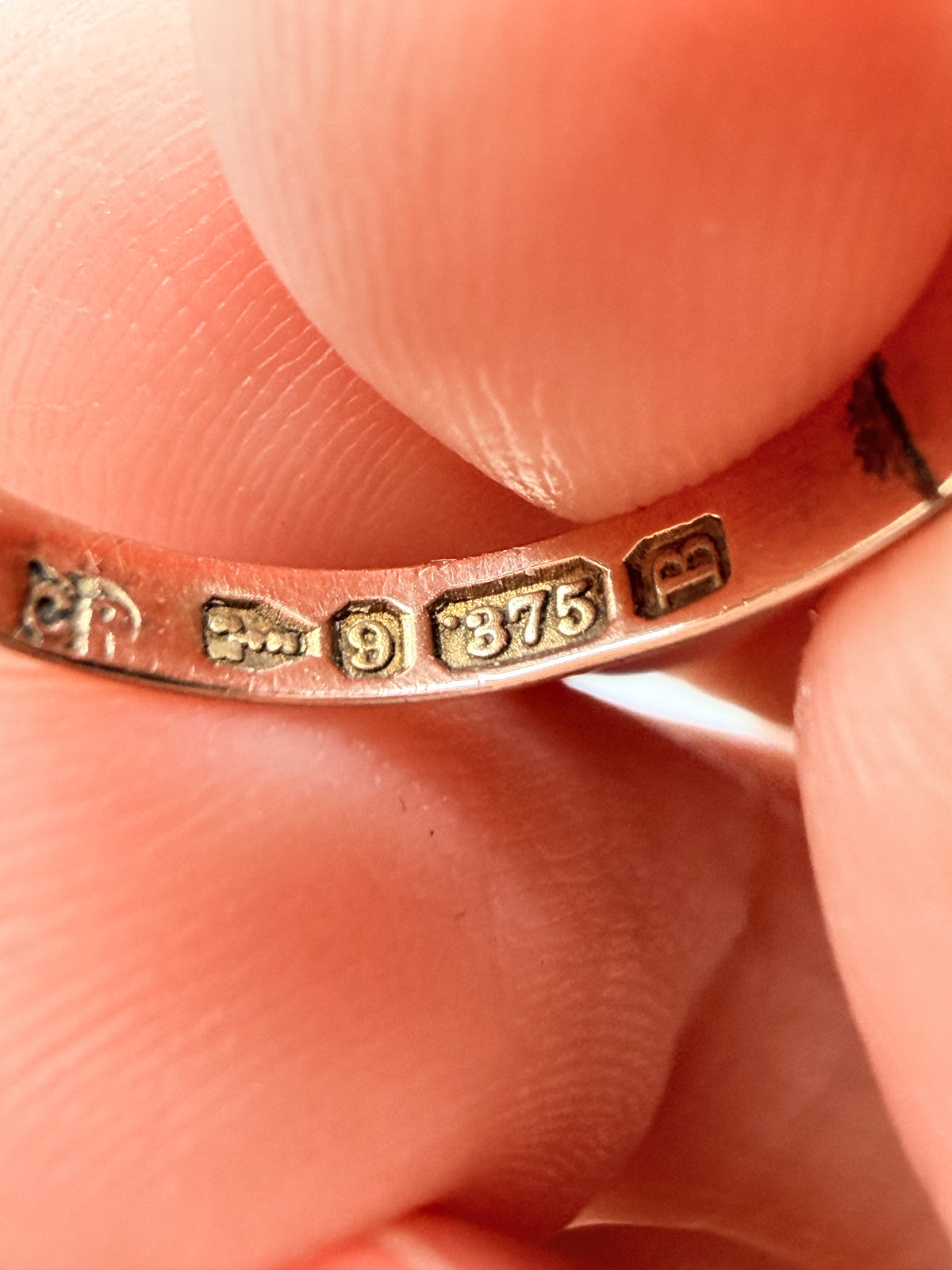 Victorian 9k gold turquoise and seed pearl ring